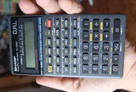 Calcolatrice Sharp EL - 556G Scientifica Scientific Calculator 1988 10 DIGITS