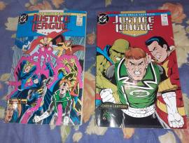 Lotto Fumetti DC Justice League Lega della Giustizia Ed. Play Press 1990 Volumi 5 e 9