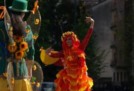 LA PARATA DEI FIORI MUSICAL - SFILATA SUI TRAMPOLI – COREOGRAFIE E DANZE - EMA 70 EVENTI 