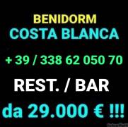 RISTORANTE BAR FRONTE MARE !!!   35000 EURO !!!   FANTASTICO !!!