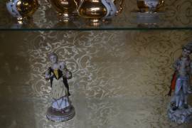 Cristalliera dorata stile Barocco Luigi XV