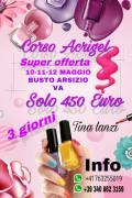 Corso base acrigel busto arsizio