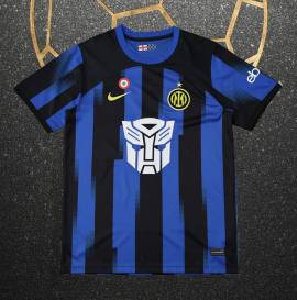 camiseta Inter Milan azul y negra