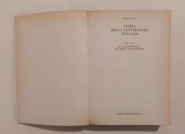 Storia della letteratura italiana volume 2 di Francesco Flora 1°Ed.Arnoldo Mondadori, 1966