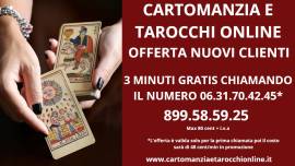 3 minuti gratis su Cartomanzia e Tarocchi Online