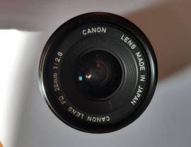 Obiettivo Canon 28mm. 1:2.8 obiettivo grandangolare, 