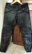 Occasione! Vendo pantaloni in pelle biker uomo tecnici M-Tech