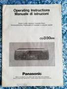 AUTORADIO PANASONIC D30 VINTAGE /ANNI 80 