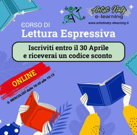 Corsi in Arti dello Spettacolo - Codice sconto per chi si iscrive entro il 30 Aprile