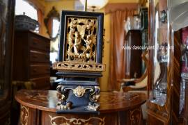 Lampada con scatola per altare cinese anni 50/60