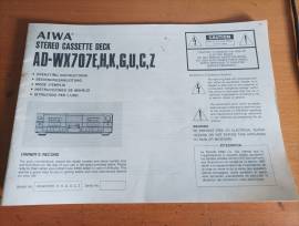 Piastra registrazione Aiwa