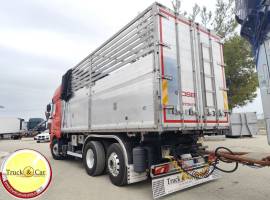 DAF XF 105.510 – 2011 – 3 ASSI – CASSONE RIBALTABILE TRILATERALE IN ACCIAIO INOX (2019) CON CENTINA 