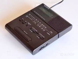 Storica Radio sveglia Sony ICF-C770 FM/AM Made in Japan funzionante