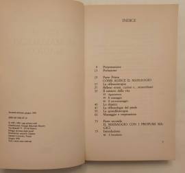 Guida al massaggio magico  Angela Donetti e Valerio Lupano Ed.MEB, Padova, giugno 1990