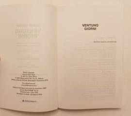 Ventuno giorni di Anne Perry 1°Ed.Mondadori, dicembre 2020