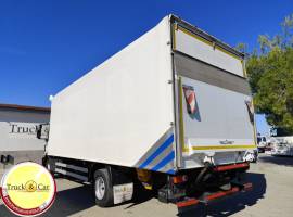 RIF.1296 IVECO EUROCARGO 140 E 25 – 2018 – FURGONE CON SPONDA CARICATRICE BAR DA 15 Q.LI – EURO 6