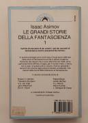 Le grandi storie della fantascienza volume 1 di Isaac Asimov 1°Ed.Bompiani, gennaio 1989