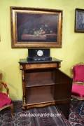 Credenza stile Napoleone III con piano in marmo
