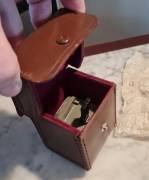 Telemetro Polibasico Pavese  strumento  militare d'epoca  realizzato da   OMS Officine Meccaniche Sa