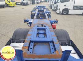 RIF.1221 SEMIRIMORCHIO TECNOKAR – 2019 – PORTACONTAINERS 20-30-40-45 PIEDI – TELAIO ALLUNGABILE