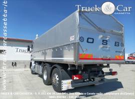 RIF.709 SCANIA R 520 – RIBALTABILE TRILATERALE NUOVO OSB IN ACCIAIO – EURO 6 – 2014