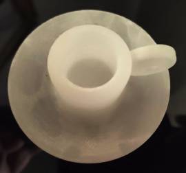 PORTACANDELE IN ALABASTRO