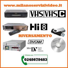 Salva i ricordi Famiglia i tuoi video su chiavetta hard disk e dvd vhs,vhf,minidv,hi8,super 8,beta