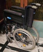 CARROZZINA DISABILI RUOTE GRANDI