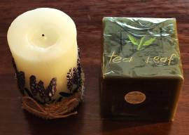 PICCOLA COLLEZIONE DI CANDELE.