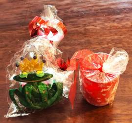 PICCOLA COLLEZIONE DI CANDELE.