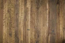 Rivestimento interno in fettoni di travi rovere antico