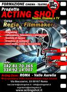 Corso FilmMaker/Fotografia/Recitazione