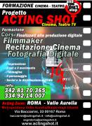 Corso FilmMaker/Fotografia/Recitazione