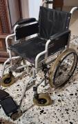 CARROZZINA DISABILI PIEGHEVOLE SLIM A RUOTE GRANDI