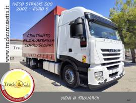 RIF.1241 IVECO STRALIS 500 – 2007 – CASSONE CENTINATO – COPRI/SCOPRI – ALZA/ABBASSA – EURO 5