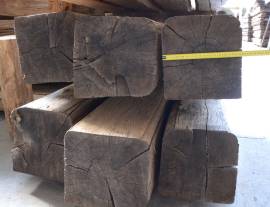 Tavolato e travi in legno antico di recupero