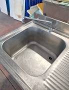 LAVELLO INOX ARMADIATO A PEDALE USATO 