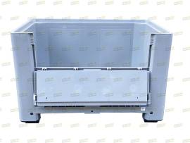 Casse pallet bins con coperchio 