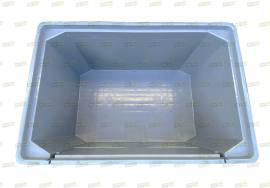 Casse pallet bins con coperchio 