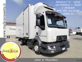 RIF.1322 RENAULT TRUCKS D – 2022 – FURGONE ISOTERMICO CON GRUPPO FRIGO E SPONDA A BATTENTE DHOLLANDI