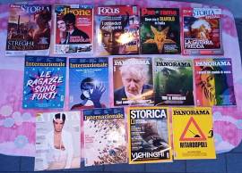 PARTE 3, VENDITA COLLEZIONE RIVISTE, MAGAZINE, DOCUMENTARI DI VARI GENERI