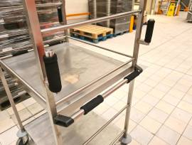 CARRELLO VERTICALE CON MANICI TRASPORTO USATO 
