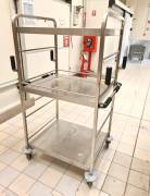 CARRELLO VERTICALE CON MANICI TRASPORTO USATO 