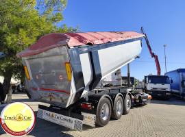 RIF.1307 SEMIRIMORCHIO ZORZI – 2002 – VASCA RIBALTABILE POSTERIORE DA 26 m3