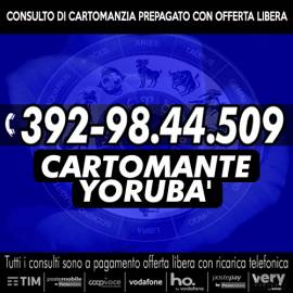 Yorubà il Cartomante mette a tua disposizione ben 30 minuti di tempo per 1 consulto di Cartomanzia