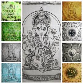 Telo Mare Copritutto Copridivano Copriletto Indiano cotone india mandala 