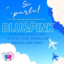blu&pink animazione ricerca animatori