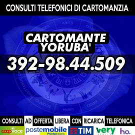 Chiama il CARTOMANTE YORUBA' per una consulenza esoterica al telefono a basso costo!