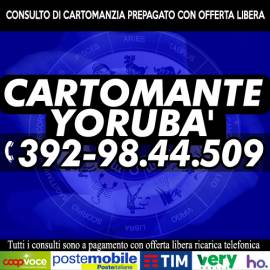  Servizio telefonico di Cartomanzia economico a offerta libera [Il Cartomante Yoruba]