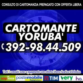  Servizio telefonico di Cartomanzia economico a offerta libera [Il Cartomante Yoruba]